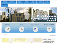 Tablet Screenshot of parafia.zagorzynek.org